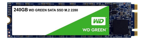 Disco Sólido Interno Western Digital Wd Green Wds240g2g0b 240gb M.2 Sata
