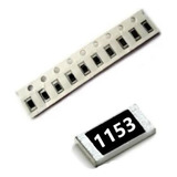 115 K Ohms 1% (10 Unidade) Resistor Smd0805 115k 2,0mmx1.2mm