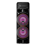 Torre De Sonido LG Rnc9 Negro Bluetooth 1800w Fm