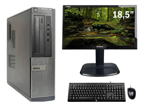 Cpu Optiplex 390/790/990 Core I3 4gb 1tb Wifi Monitor 18,5'