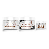 Set Crema Facial Dia + Noche + Contorno Aceite De Coco 