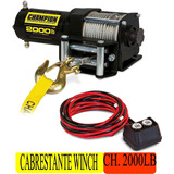 Cabrestante Electrico Winch 2000 Lb Champion Atv/utv 12003 