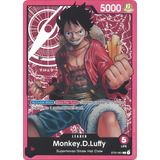 One Piece Tcg Carta Monkey.d.luffy - St01-001 - Leader