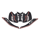 Para Yamaha Yzf R3 19-20 Rubber Fuel Tank Cover Sticker