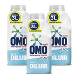 Detergente Líquido Para Diluir 500ml Omo Rinde 3lt Pack 3