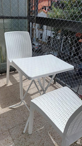 Juego De Silla Y Mesa Jardin Colombraro