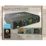 Interface De Áudio Focusrite Saffire Pro 24 100v/240v