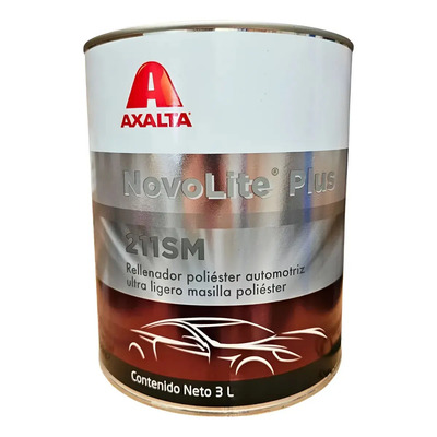 Pasta Novolite Axalta Ultraligero + Catalizador 211sm 3.4kg | MercadoLibre