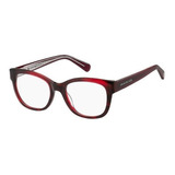 Lentes Tommy Hilfiger Th1864 573 Rojo Oftalmico Original