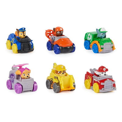 Figuras De Acción Pup Squad Racers +3 Paw Patrol | Meses sin interés