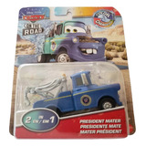 Carrito Disney Cars President Mater Color Changers