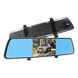 Espejo Retrovisor Pantalla Táctil 5.5 Camara De Reversa Dvr