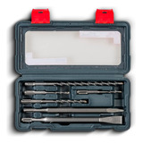 Set Mechas Cincel Punta Kit 6 Pzs Sds Plus Para Rotomartillo