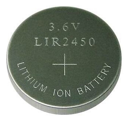 Bateria Lir2032 Recarregável Li-on 3,6v Lithium Lir 2032