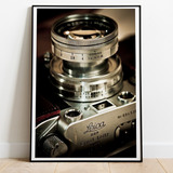 Vinilo Decorativo 50x70cm Poster Camara Leica Vintage 05