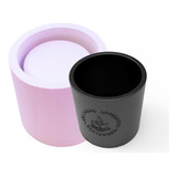 Forma De Silicone Vaso Vela Artesanal Perfumada Sem Tampa