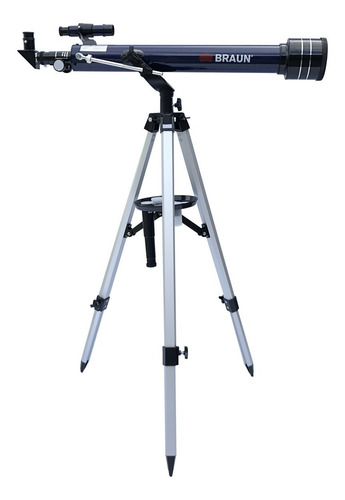 Telescopio Braun Astronomico Terrestre 77aztl 700x60 Tripode