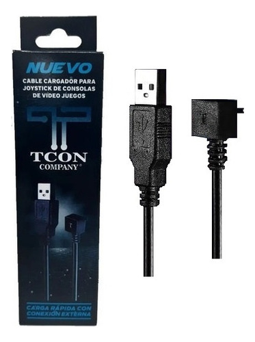 Cable Tcon Carga Rapida Joystick Ps4 Usb Solucion Pin Carga