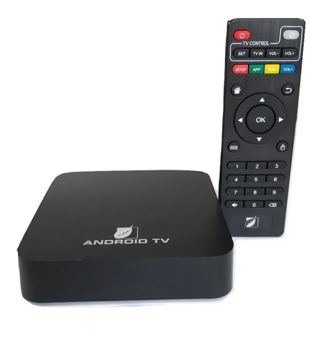 Smart Tv Box Android Tv Hd Green Leaf Wifi Cualquier Tv Hdmi