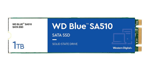 Ssd Western Digital Wd Blue Sa510, 1tb, Sata Iii, M.2