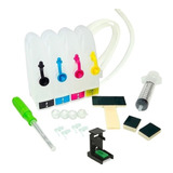 Kit Bulk Ink + Snap Fill + 400ml Tintas P/ 662 664 122 60 92