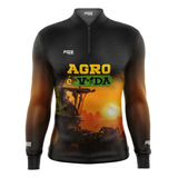 Camisa Camiseta Agricultura Agro Ref 25 - M L Proteção Uv50+