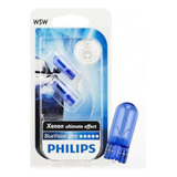 Lampara Posición T10 Philips Blue Visión 12v W5w