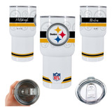 Termo Steelers Acereros Pittsburgh Nfl Líquidos Calientes 