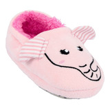 Pantufa Infantil Antiderrapante Menina Bebe Elefante Pimpolh