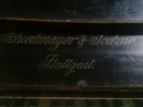 Piano Alemán Circa 1890a1900 1.70cmx80