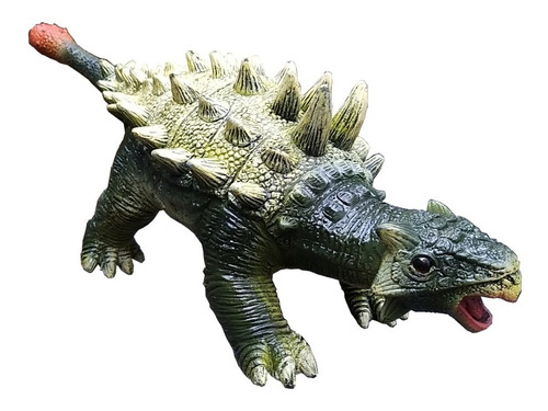 Anquilosaurio Dinosaurio Cola De Piedra C/ Sonido 55 Cm Larg