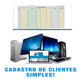 Planilha De Cadastro De Clientes Simples