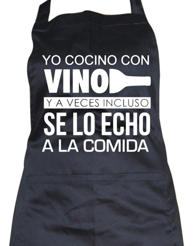 Delantal Pechera De Cocina Frases