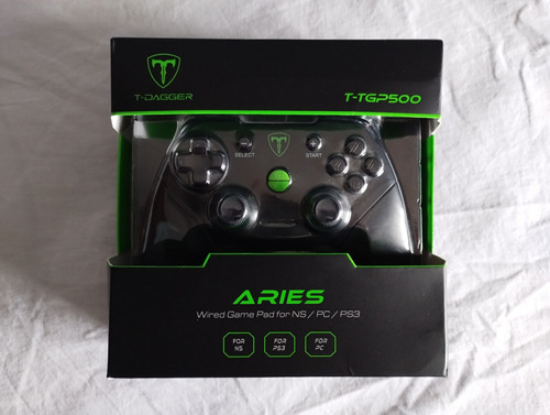 Joystick T-dagger T-tgp500 Aries Negro 