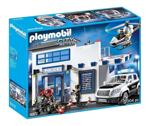 Playmobil 9372 City Action Estacion De Policia Comisaria