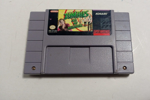 Fita/ Cartucho Zombies Ate My Neighbors P/super Nintendo