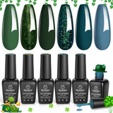 Beetles Forest - Kit De Esmalte De Unas, Led Ultravioleta, S