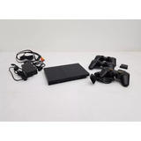 Playstation 2 Slim, 2 Joysticks Inalámbricos