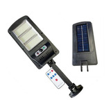 Foco Luz Led Solar Sensor Movimiento + Soporte + Control