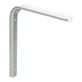 Pack X2 Unidades Soporte Estante Bracket Blanco 150 X 200 Mm