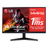 Monitor Gaming LG Ultragear 27  Fhd 144hz 1ms Freesync Hdr10