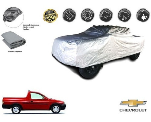 Funda Cubreauto Afelpada Chevrolet Chevy Pick Up 1.6l 2003