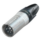 Conector Neutrik Xlr Macho 4p Xx Contactos Cromados Nc4mxx