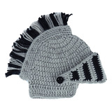 Gorro De Invierno Estilo Casco De Caballero Romano Con Másca