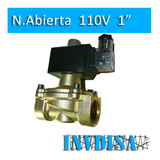 Electrovalvula Solenoide Gas Agua 110v Gasolina N.abierta 1 