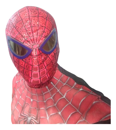 Mascara Spiderman Amazing 1  Texturizada   No Face Shell