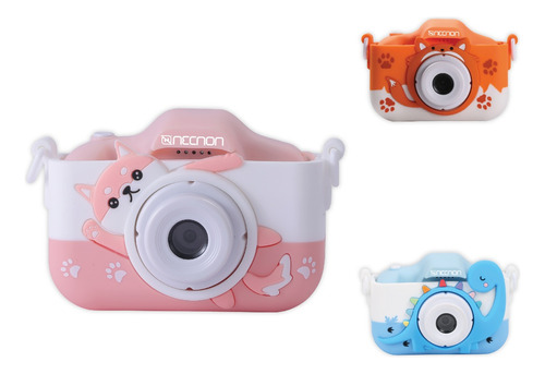 Camara Digital Infantil 8 Mp 4x Zoom Micro Sd Fotos Gato