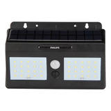 Foco Solar Led Wallpack 6500k 300lm Philips