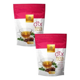 Kit Com 02 Dtx Tea Chá Detox Misto 150g Akmos