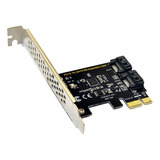 Pci-e Pci Express Sata X16 Sata3.0 6g Cartão De Placas De